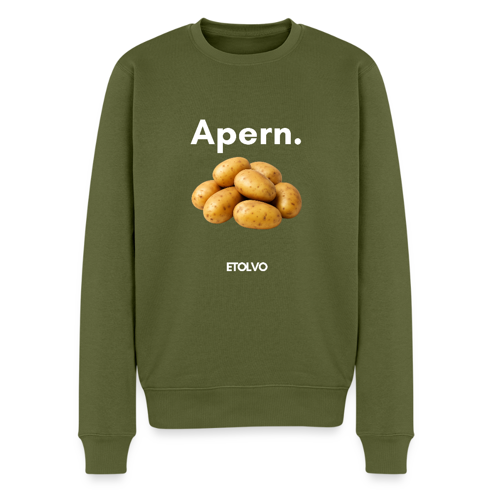 Männer Premium Pullover - Khaki