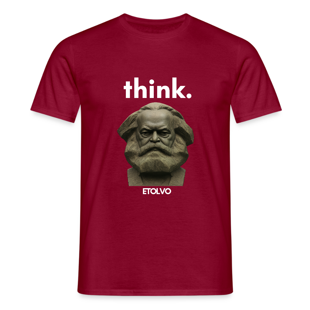 Männer T-Shirt - Ziegelrot