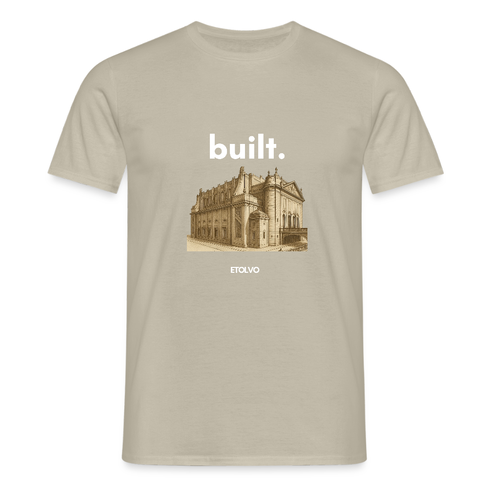 Männer T-Shirt - Sandbeige