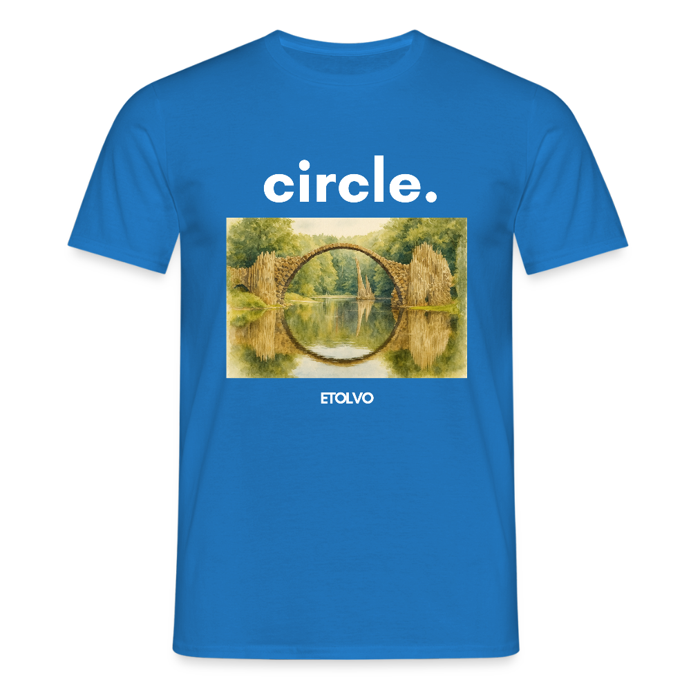 Männer T-Shirt - Royalblau