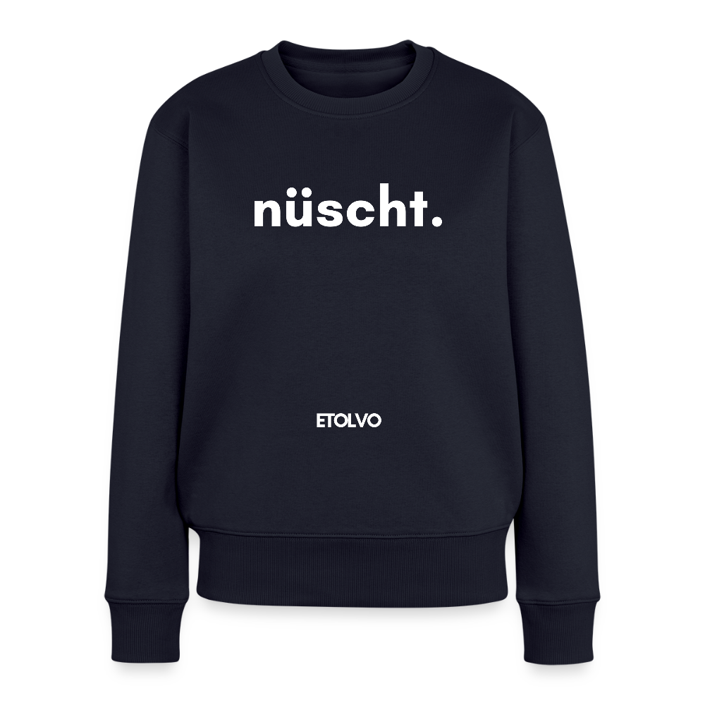 Frauen Premium Pullover - Navy