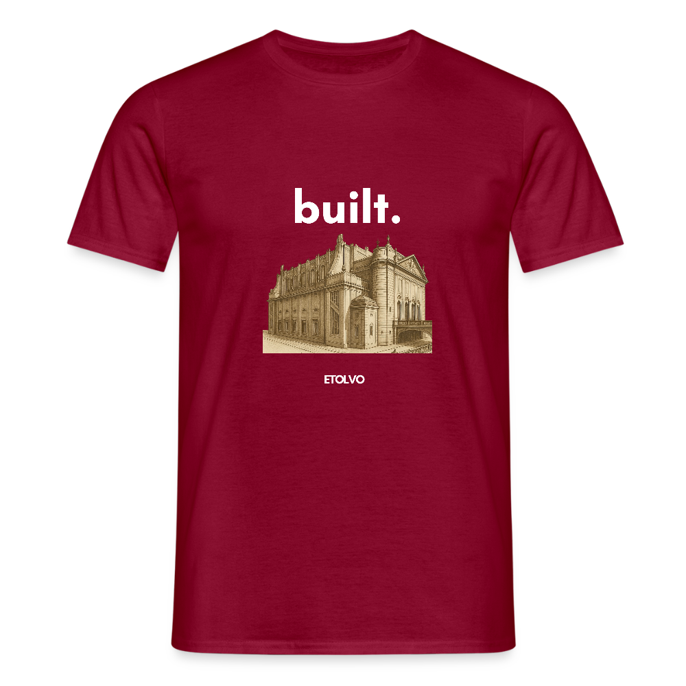 Männer T-Shirt - Ziegelrot