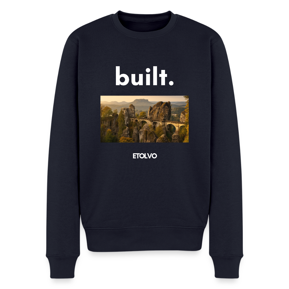 Männer Premium Pullover - Navy