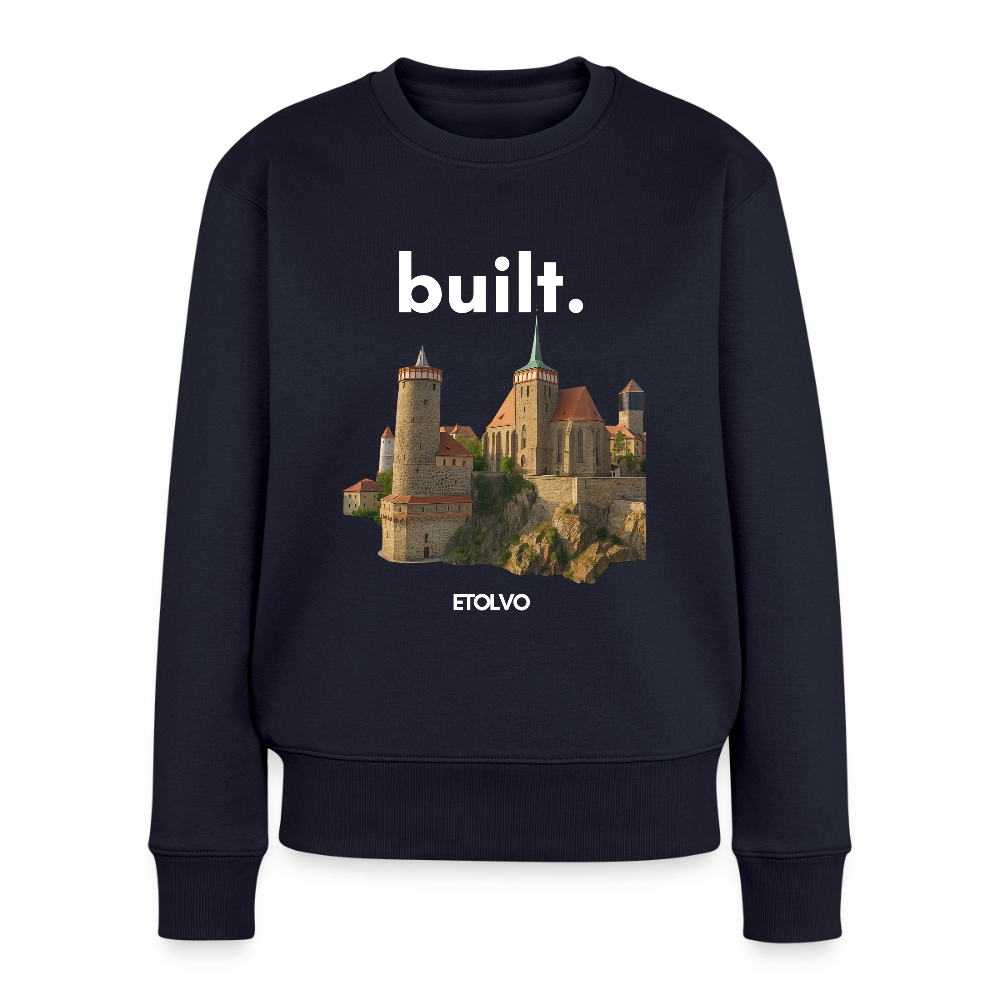 Frauen Premium Pullover - Navy