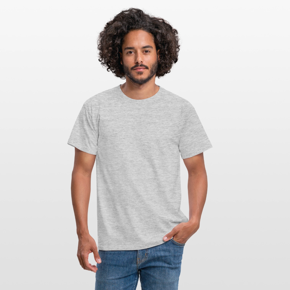 Männer T-Shirt - Grau meliert