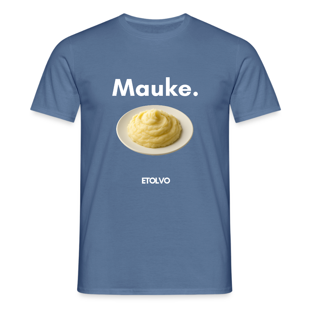 Männer T-Shirt - Taubenblau 