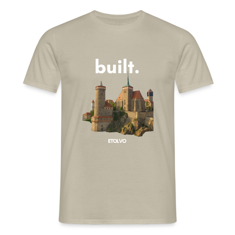 Männer T-Shirt - Sandbeige