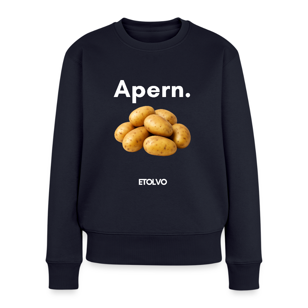 Frauen Premium Pullover - Navy