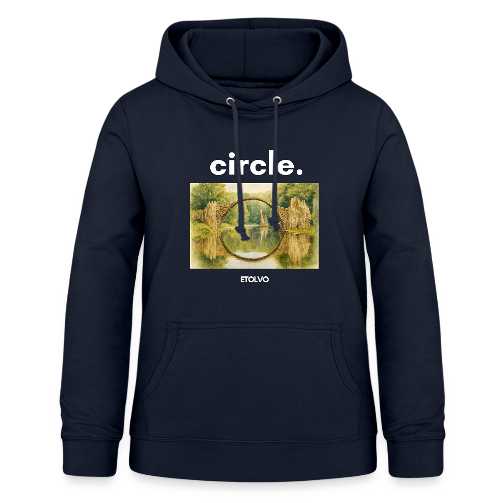 Frauen Hoodie - Navy
