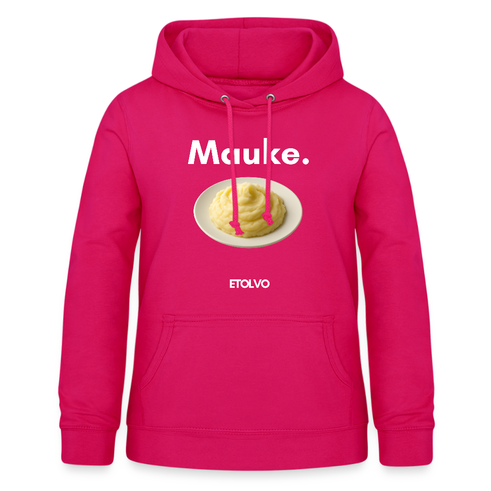 Frauen Hoodie - dunkles Pink
