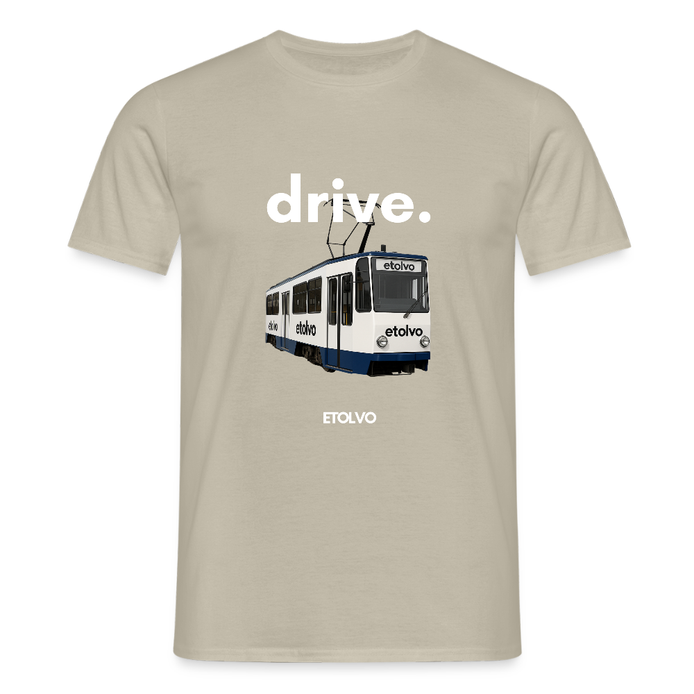 Männer T-Shirt - Sandbeige