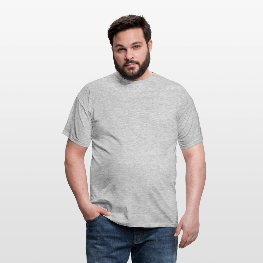 Männer T-Shirt - Grau meliert