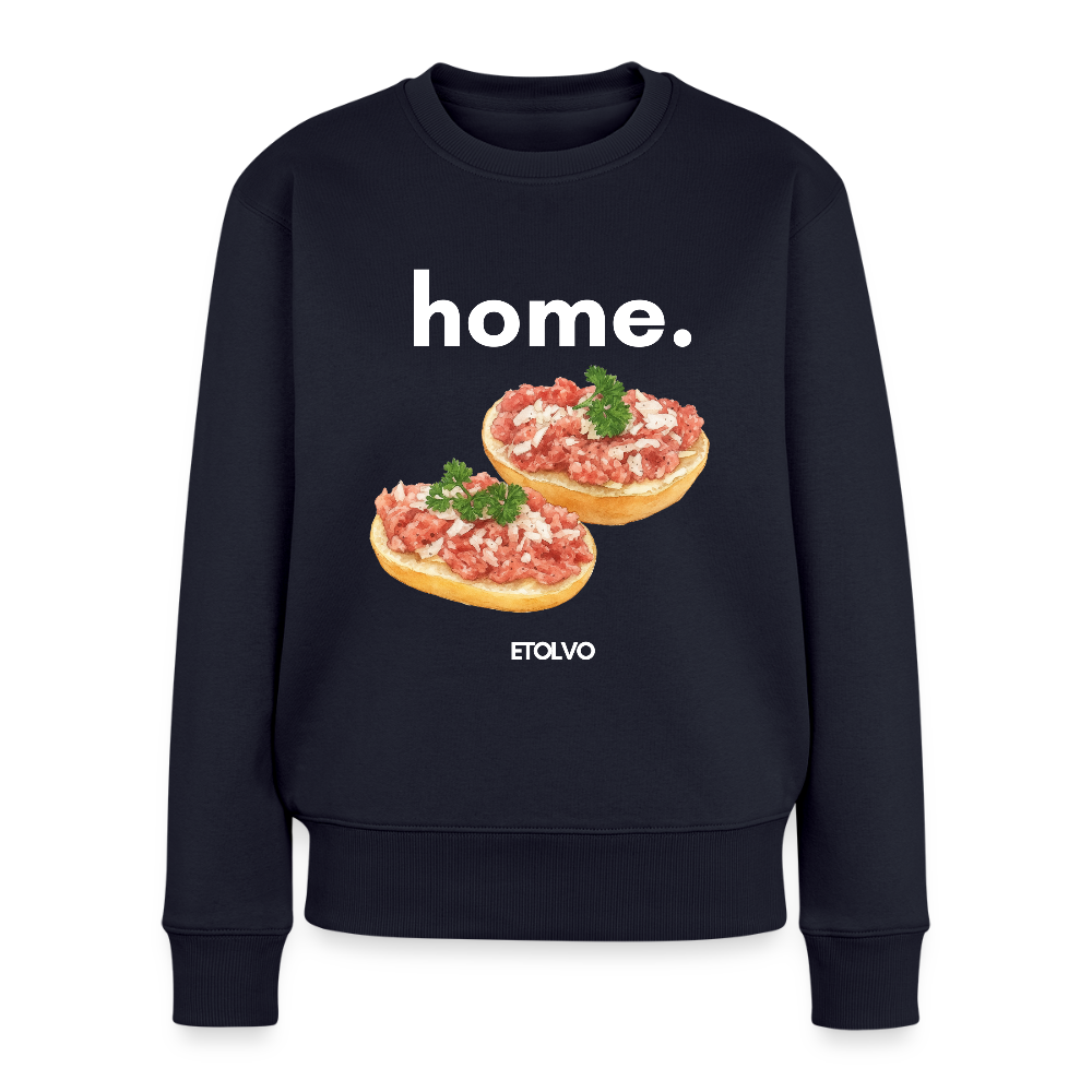 Frauen Premium Pullover - Navy