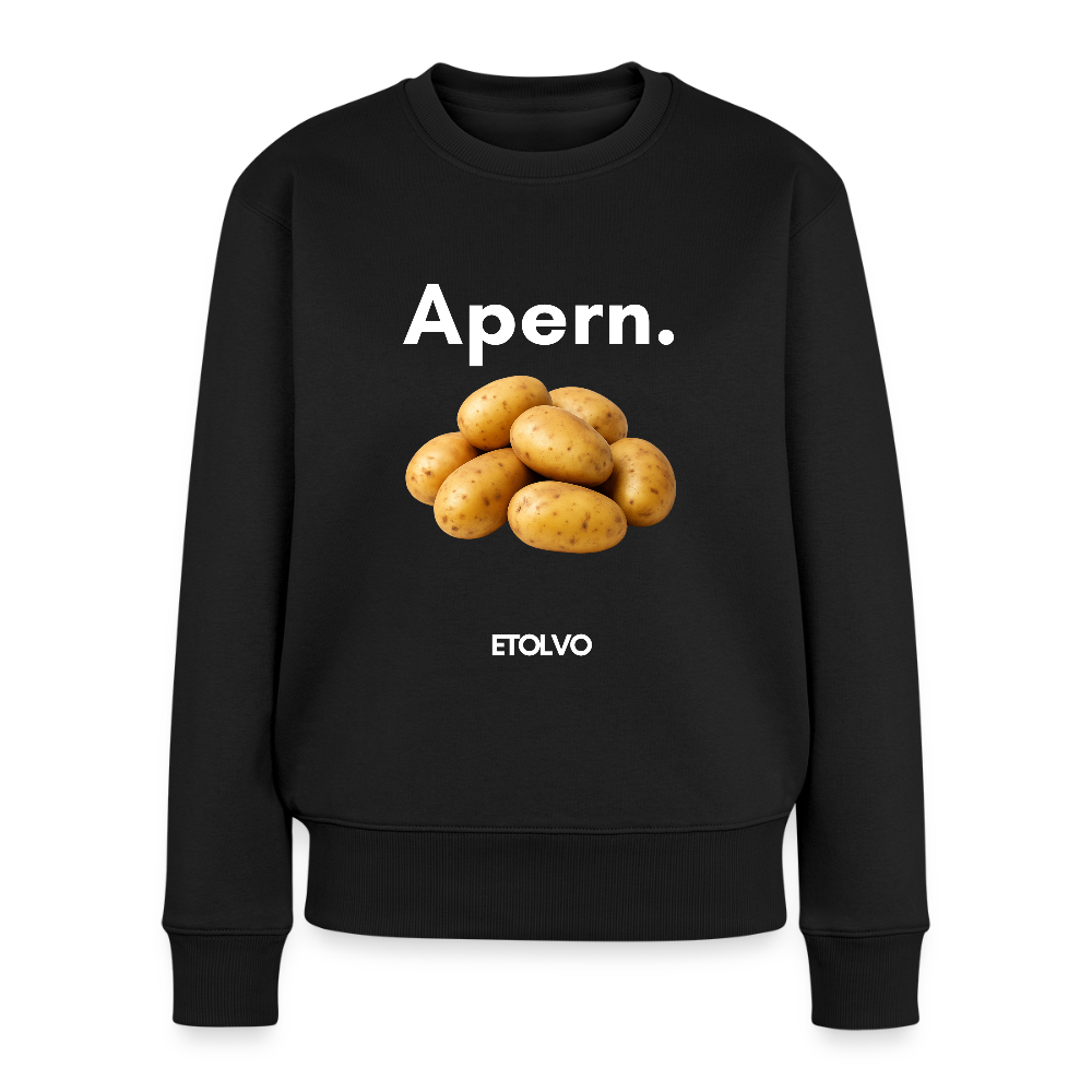 Frauen Premium Pullover - Schwarz