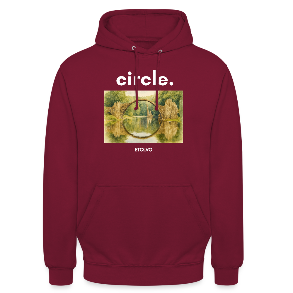 Unisex Hoodie - Bordeaux