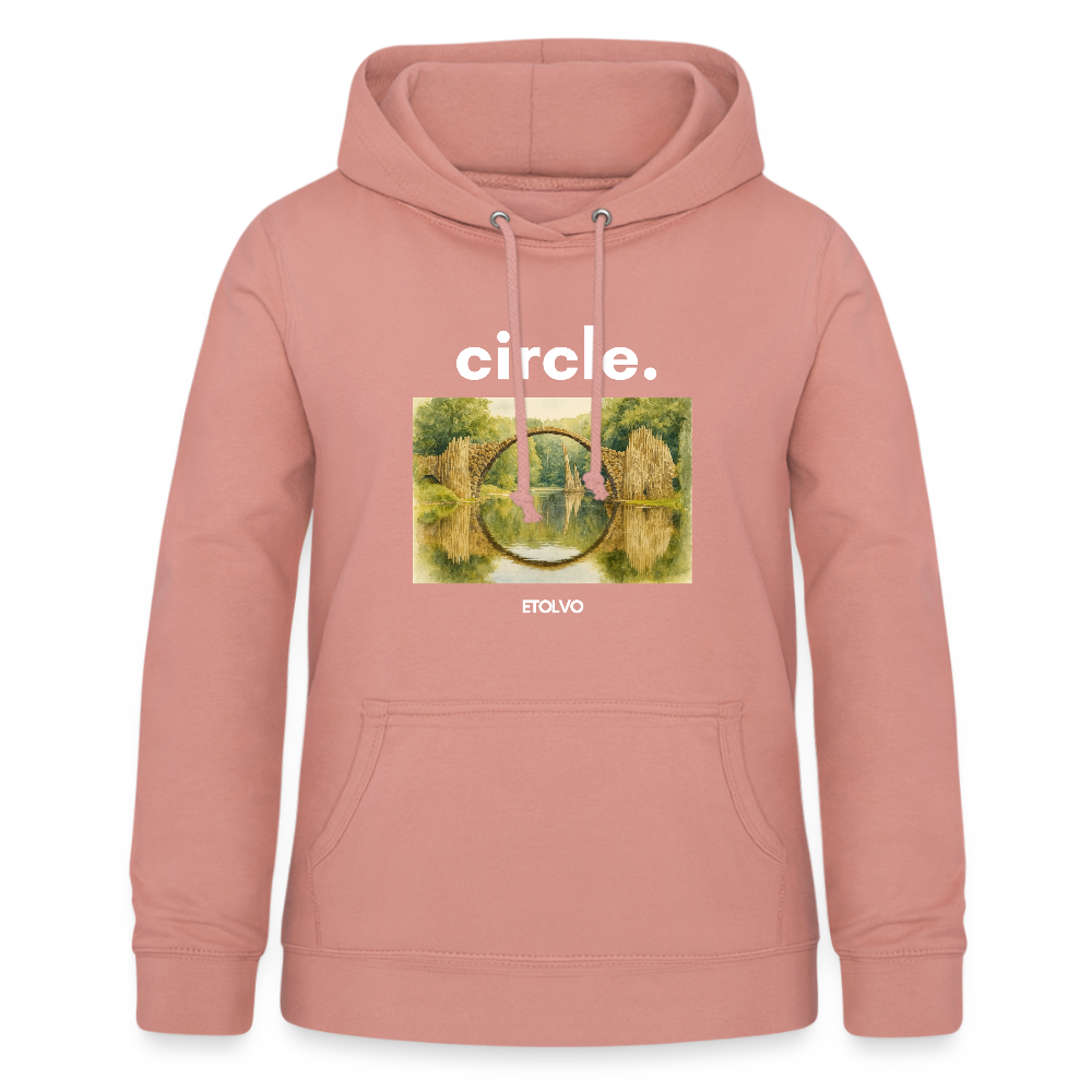 Frauen Hoodie - Altrosa