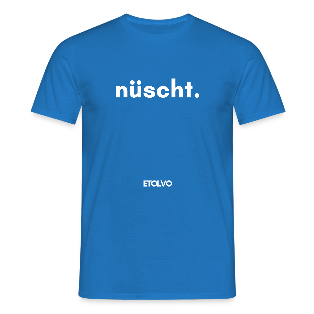 Männer T-Shirt - Royalblau