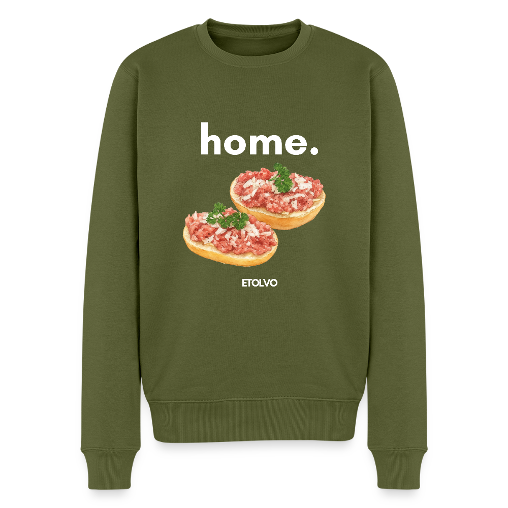 Männer Premium Pullover - Khaki