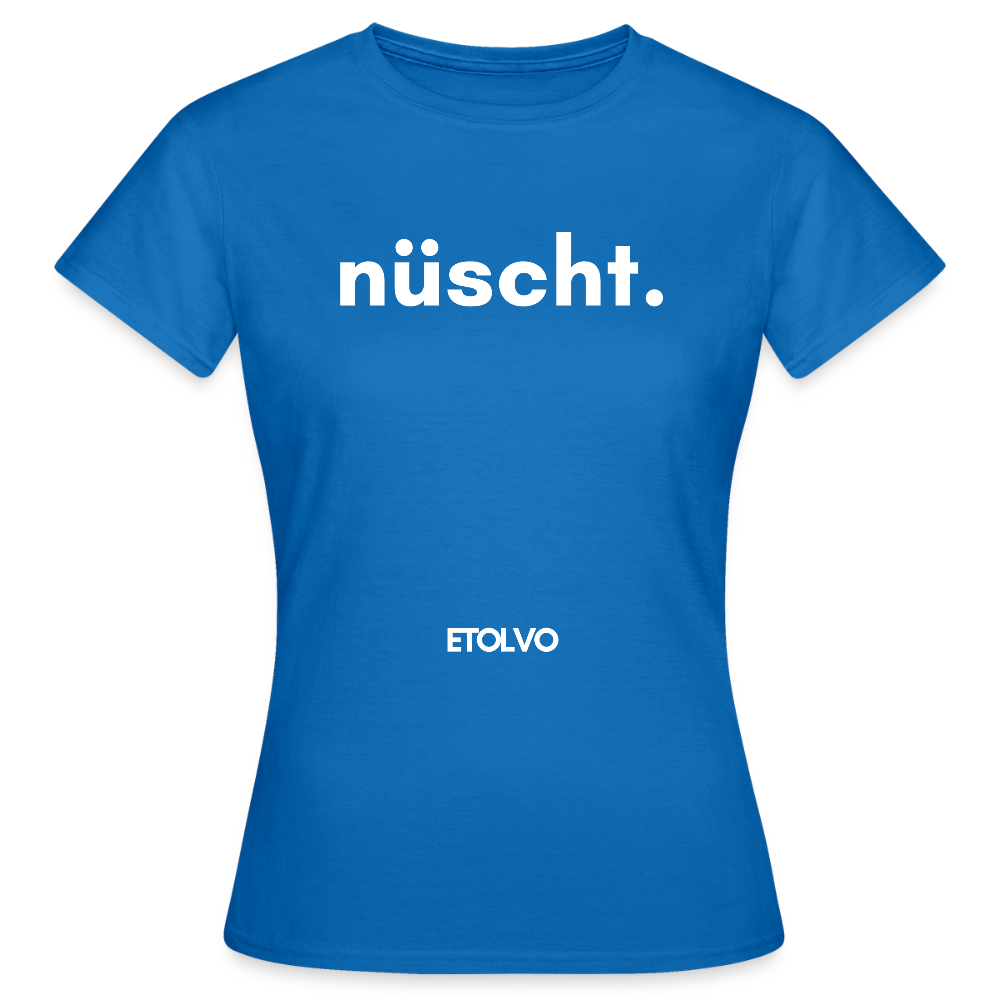 Frauen T-Shirt - Royalblau
