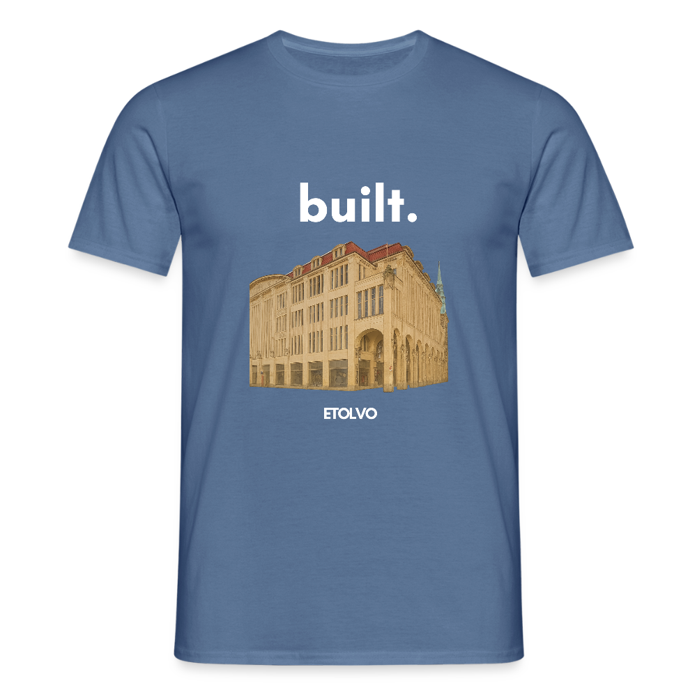 Männer T-Shirt - Taubenblau 