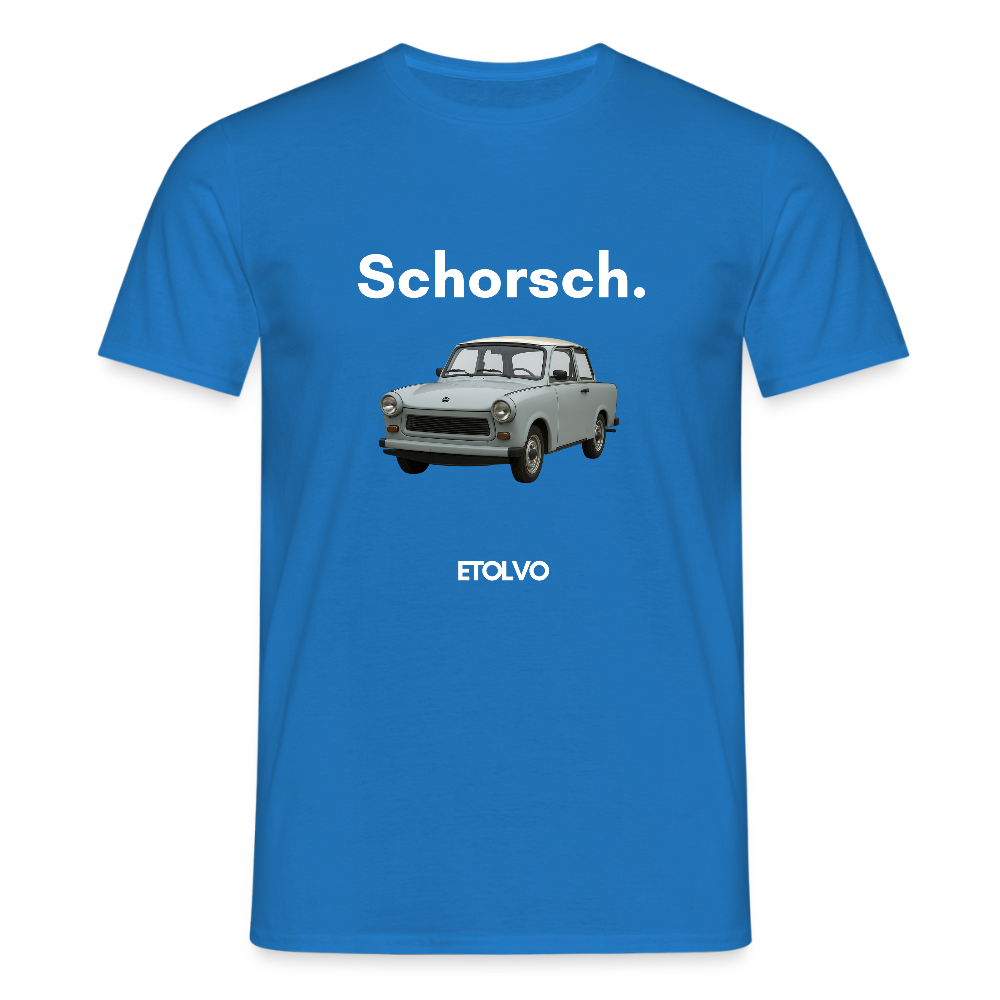Männer T-Shirt - Royalblau