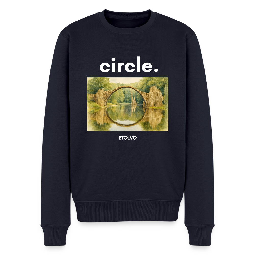 Männer Premium Pullover - Navy