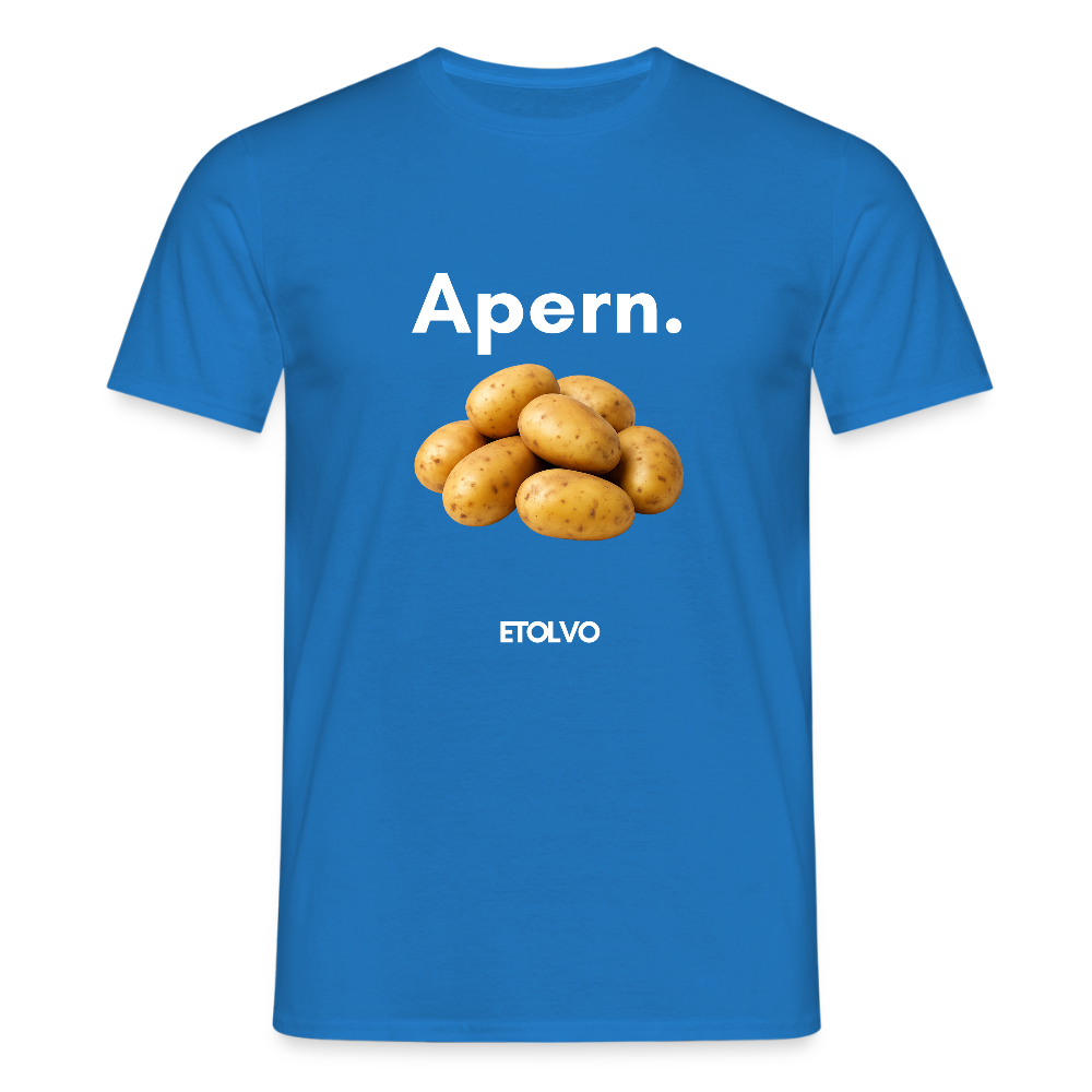 Männer T-Shirt - Royalblau