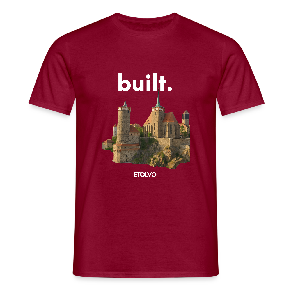 Männer T-Shirt - Ziegelrot