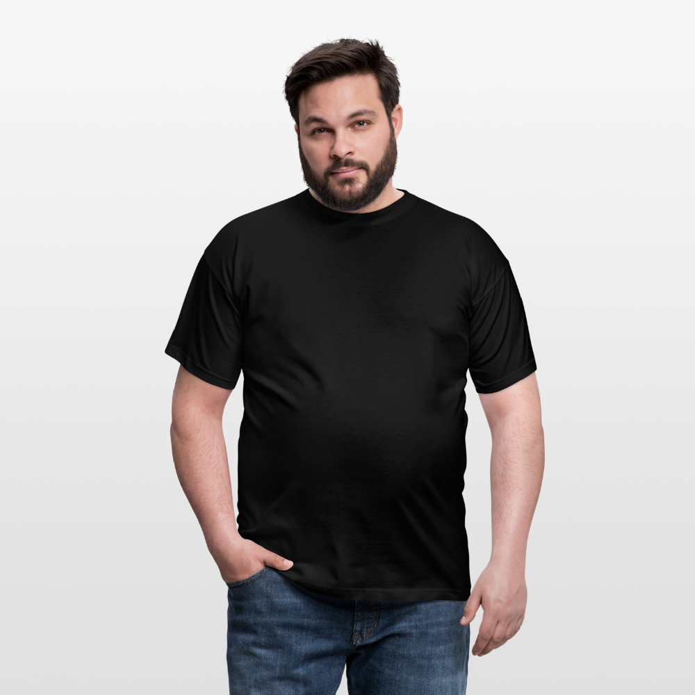 Männer T-Shirt - Schwarz