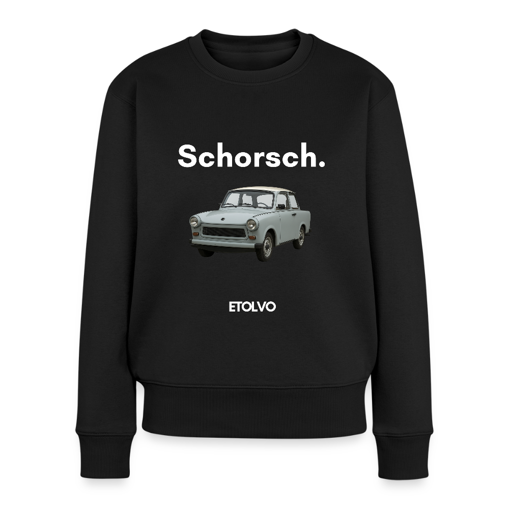 Frauen Premium Pullover - Schwarz
