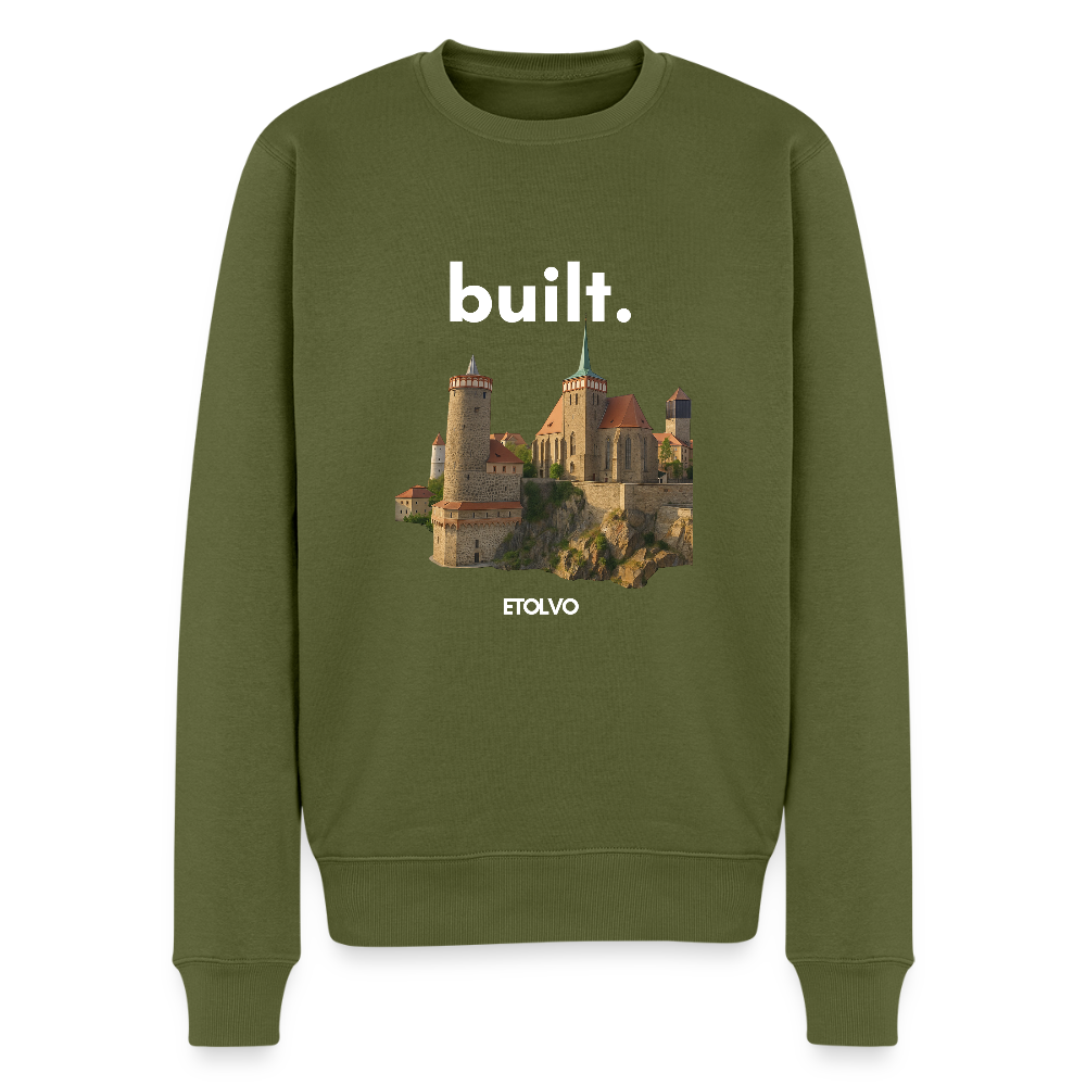 Männer Premium Pullover - Khaki