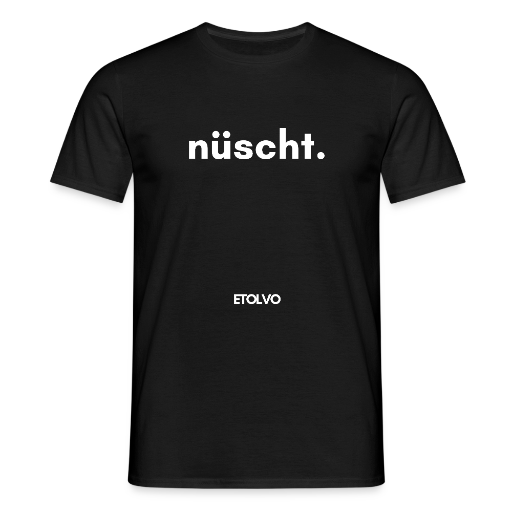 Männer T-Shirt - Schwarz