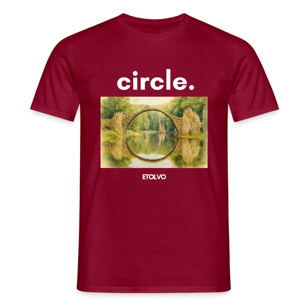 Männer T-Shirt - Ziegelrot