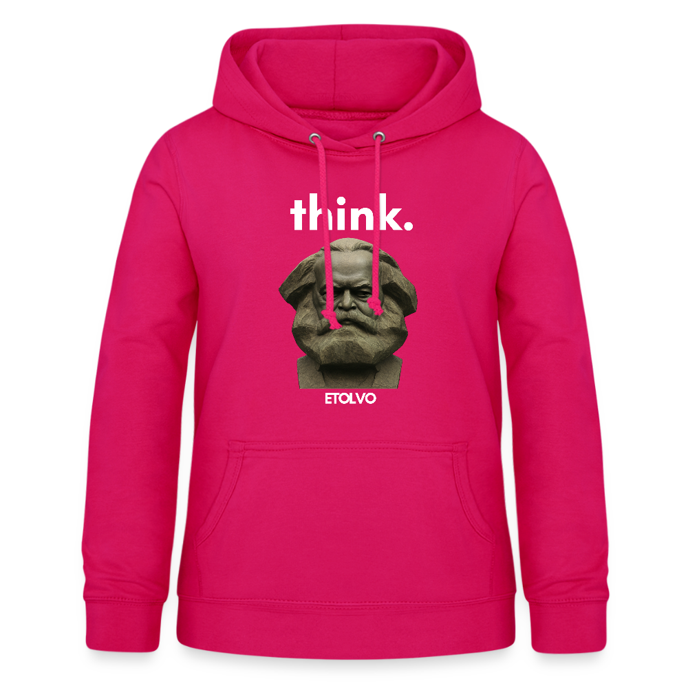 Frauen Hoodie - dunkles Pink